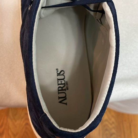 NIB AureusPatron High Leather Shoes.